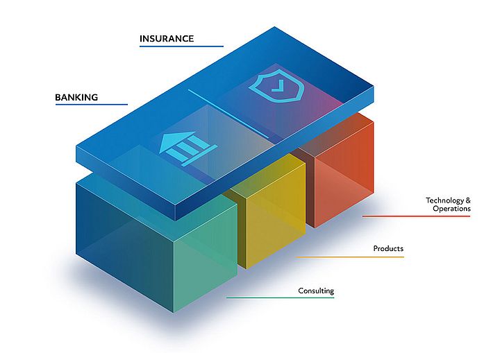Consulting and software development for financial institutions and insurances