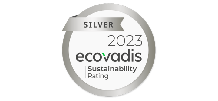 Logo : Médaille d’argent EcoVadis