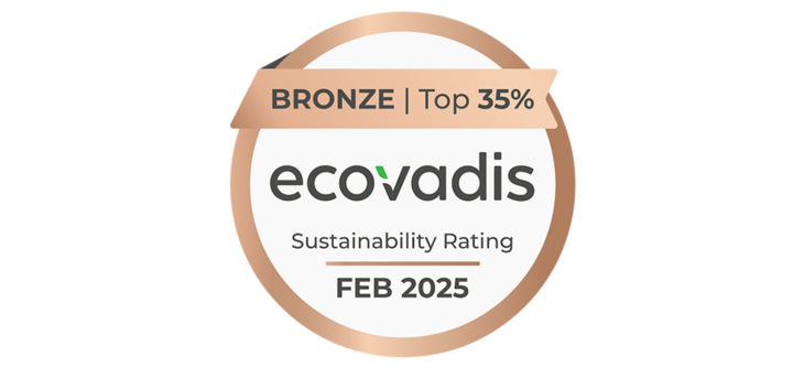 Logo : Médaille de bronze EcoVadis